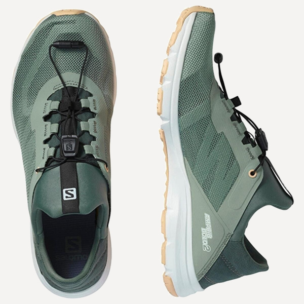 Кроссовки AMPHIB BOLD 2 W (RU 37 UK 5 USw 6.5 СМ 23; green milieu/balsam green/almond cream)